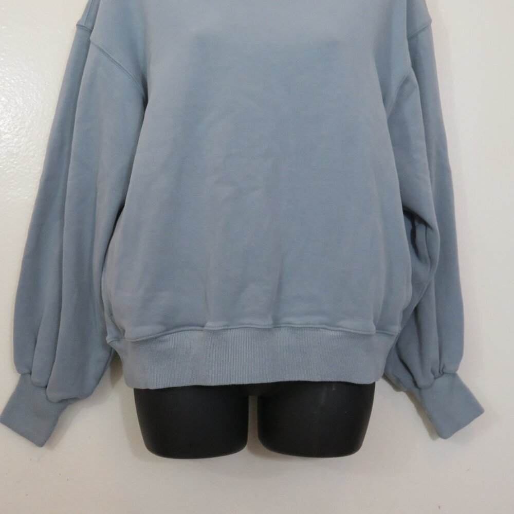 Popflex size XXS XS Mock Neck Sweatshirt Pullover Gray Athleisure Workout - Picture 4 of 7